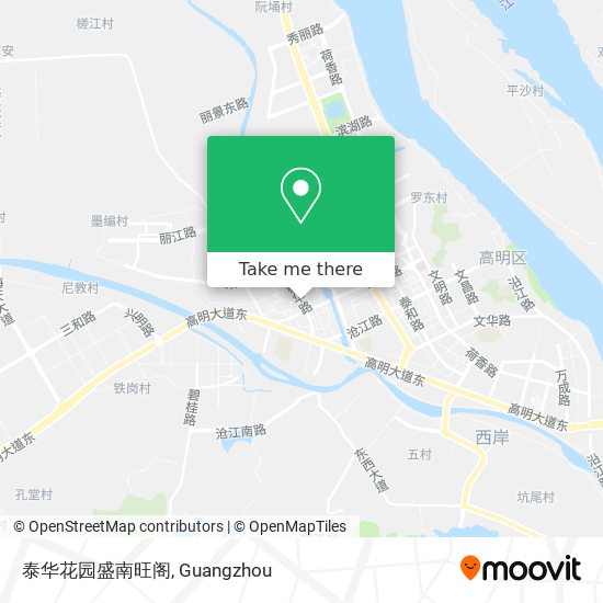 泰华花园盛南旺阁 map