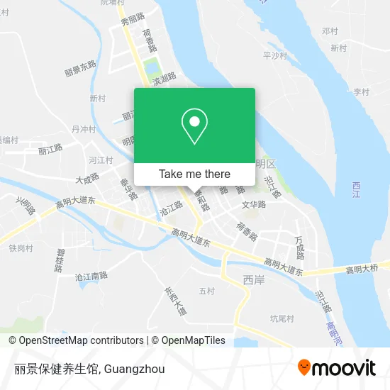 丽景保健养生馆 map
