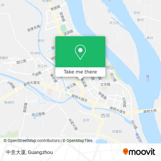 中意大厦 map