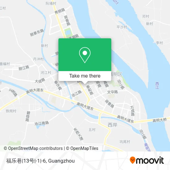 福乐巷|13号|-1|-6 map
