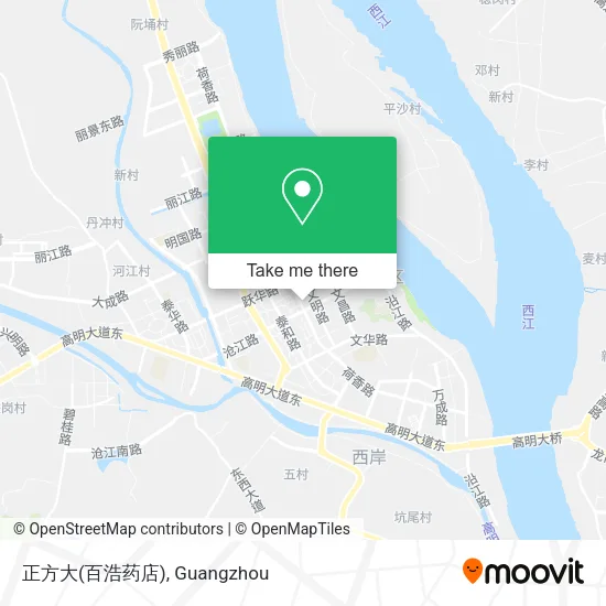 正方大(百浩药店) map