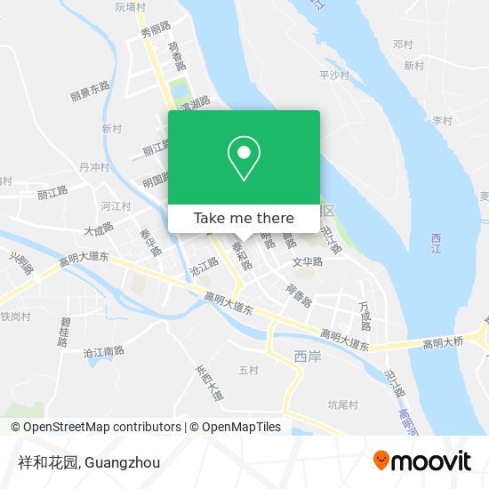 祥和花园 map