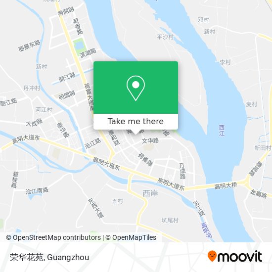 荣华花苑 map