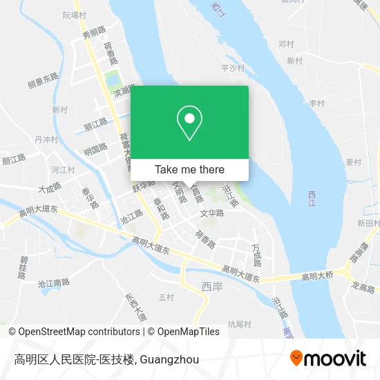 高明区人民医院-医技楼 map