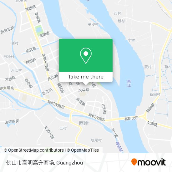 佛山市高明高升商场 map