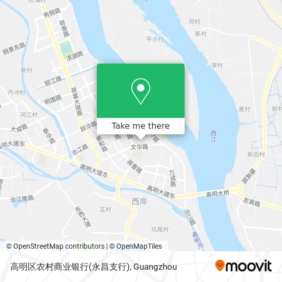 高明区农村商业银行(永昌支行) map