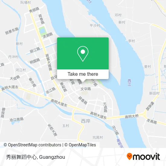 秀丽舞蹈中心 map