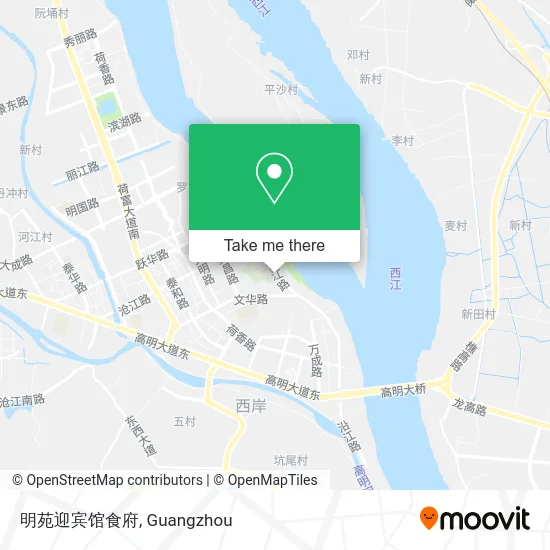 明苑迎宾馆食府 map