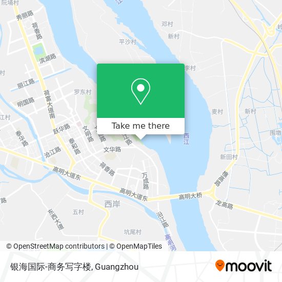 银海国际-商务写字楼 map