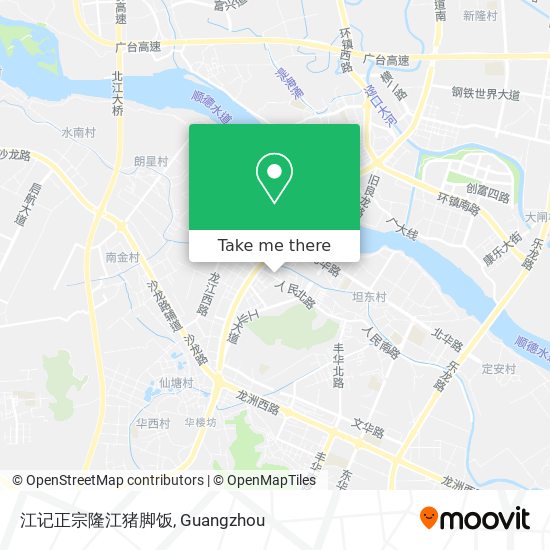 江记正宗隆江猪脚饭 map