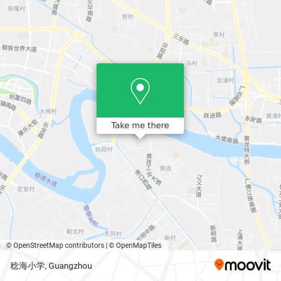 稔海小学 map