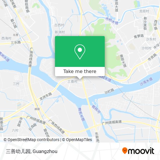 三善幼儿园 map