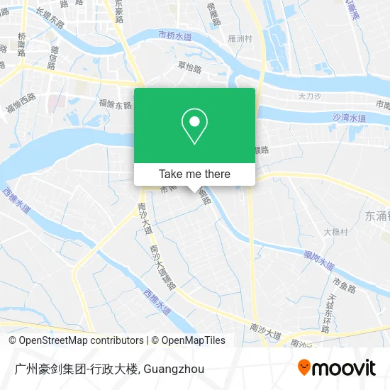 广州豪剑集团-行政大楼 map