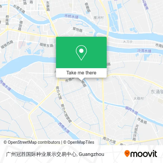 广州冠胜国际种业展示交易中心 map