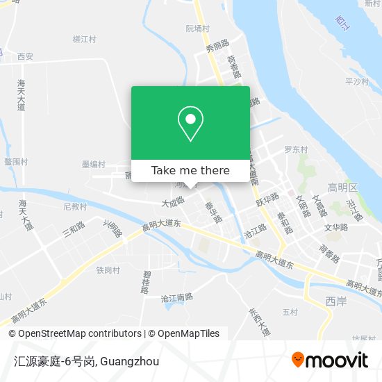 汇源豪庭-6号岗 map