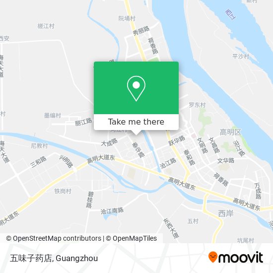 五味子药店 map
