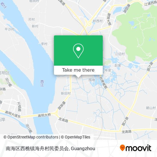 南海区西樵镇海舟村民委员会 map