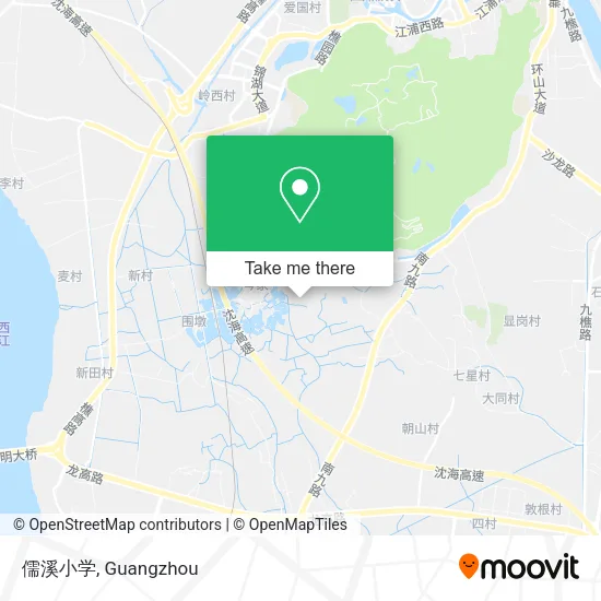 儒溪小学 map
