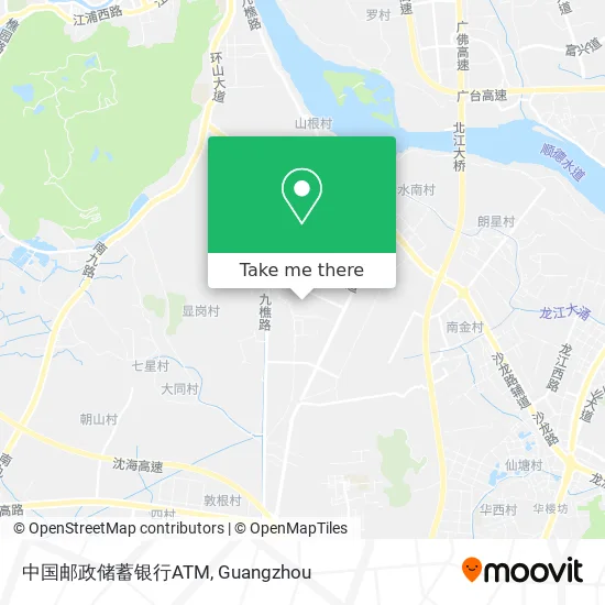 中国邮政储蓄银行ATM map