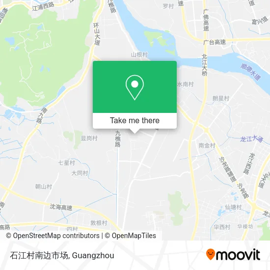 石江村南边市场 map