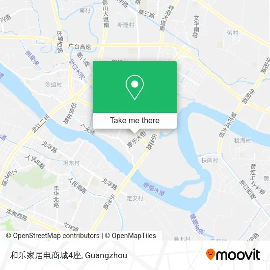 和乐家居电商城4座 map