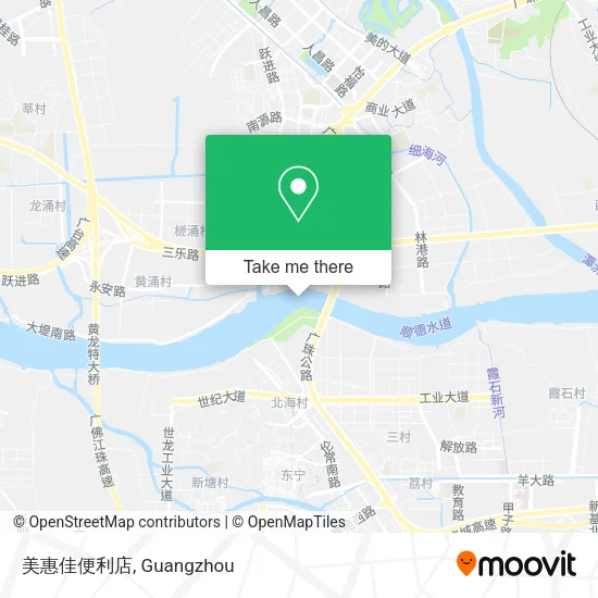美惠佳便利店 map
