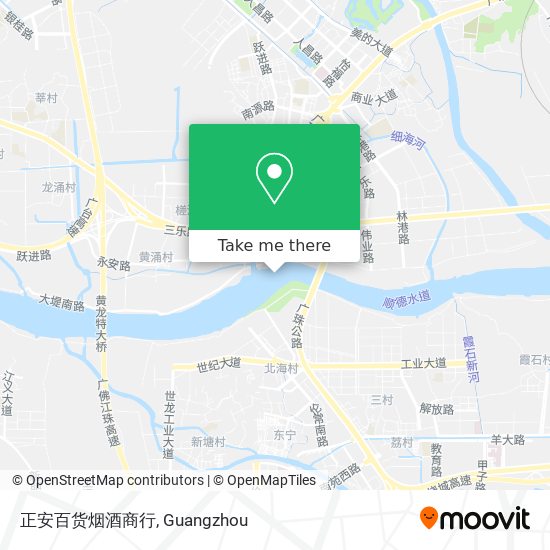 正安百货烟酒商行 map