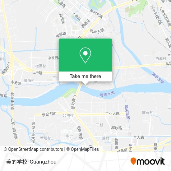 美的学校 map