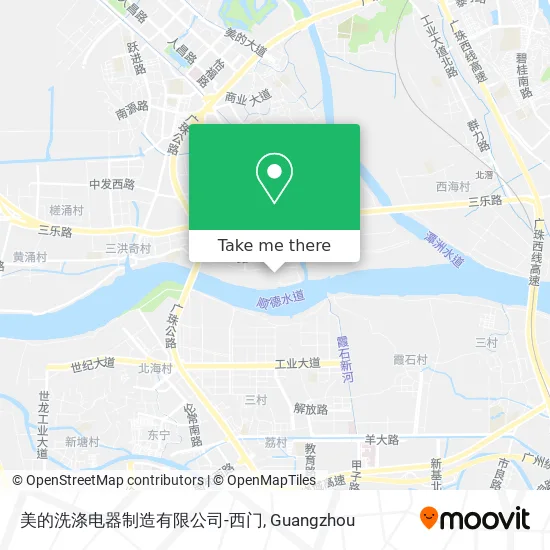 美的洗涤电器制造有限公司-西门 map