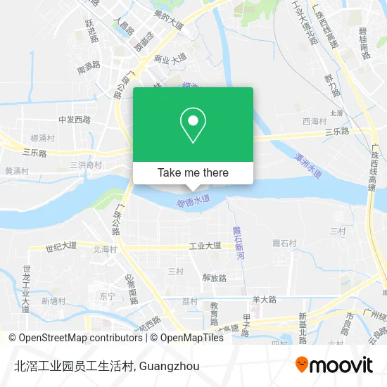 北滘工业园员工生活村 map