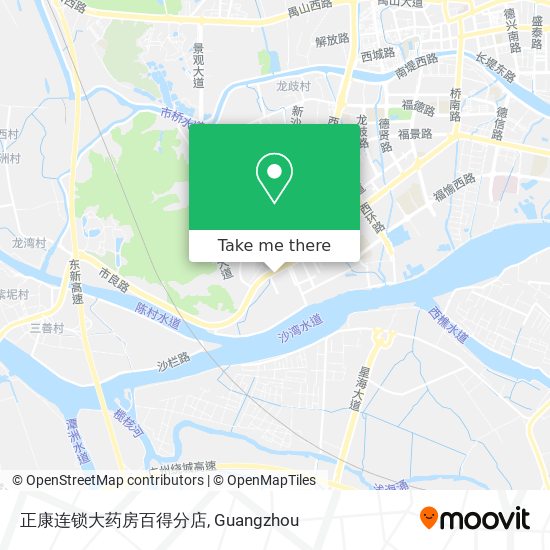 正康连锁大药房百得分店 map