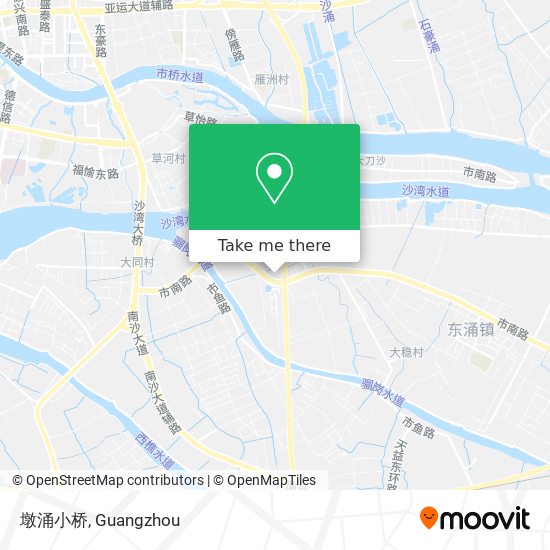 墩涌小桥 map