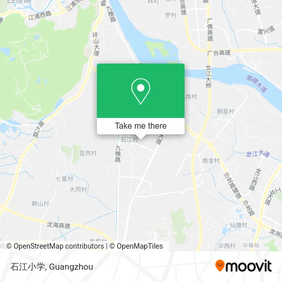 石江小学 map