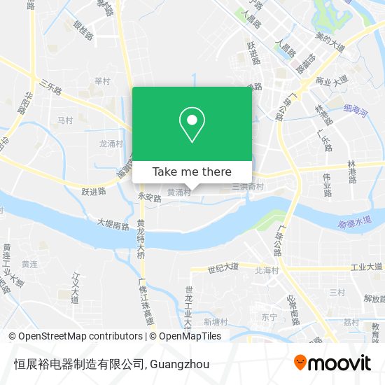 恒展裕电器制造有限公司 map
