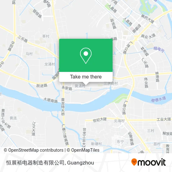 恒展裕电器制造有限公司 map