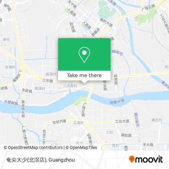 奄尖大少(北滘店) map