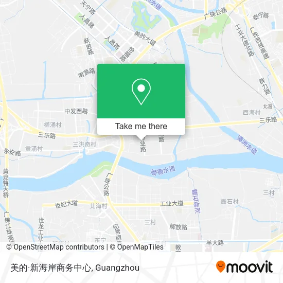 美的·新海岸商务中心 map