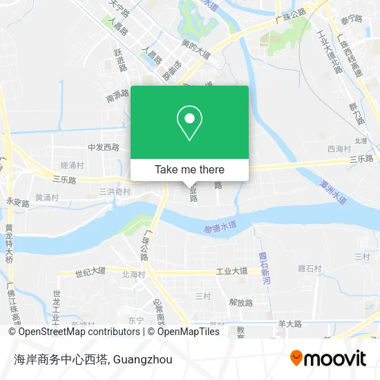 海岸商务中心西塔 map