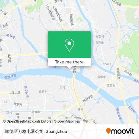 顺德区万格电器公司 map