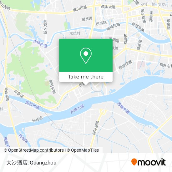 大沙酒店 map