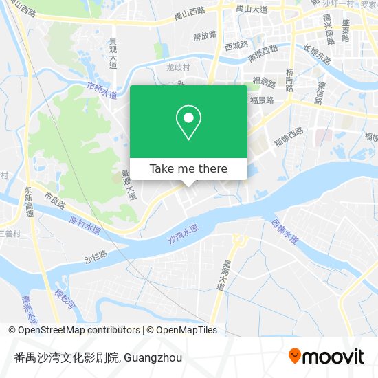 番禺沙湾文化影剧院 map