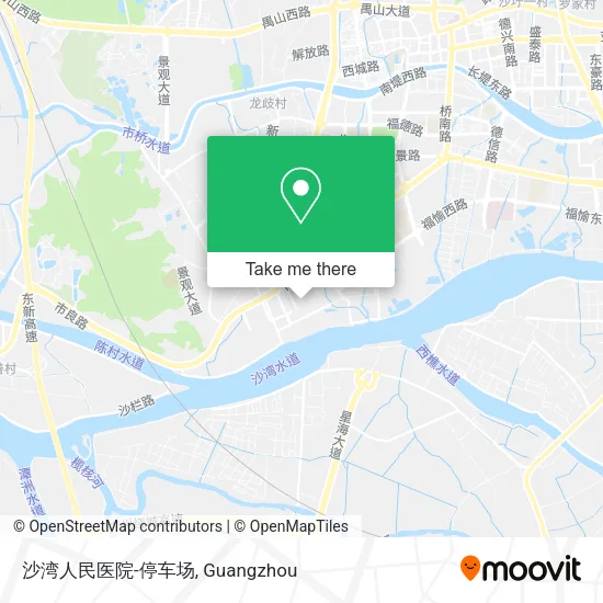 沙湾人民医院-停车场 map