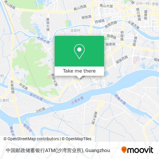 中国邮政储蓄银行ATM(沙湾营业所) map