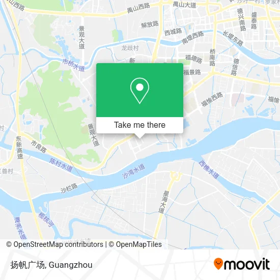 扬帆广场 map