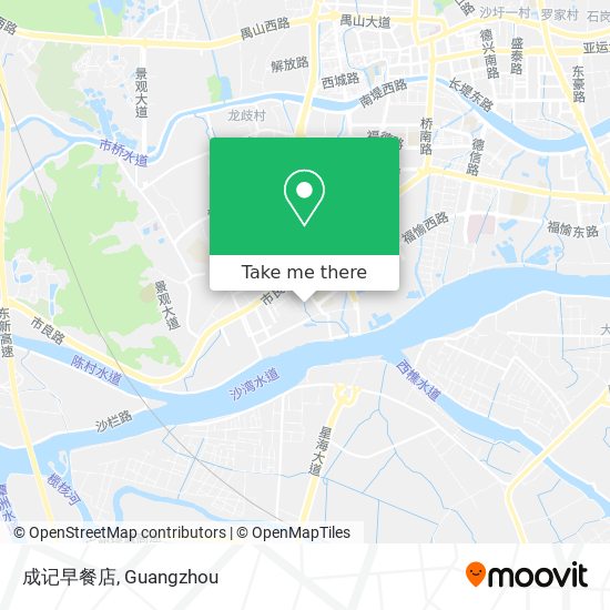 成记早餐店 map