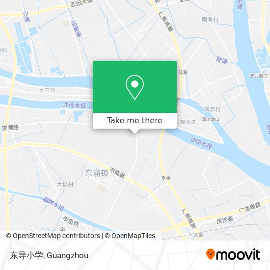 东导小学 map