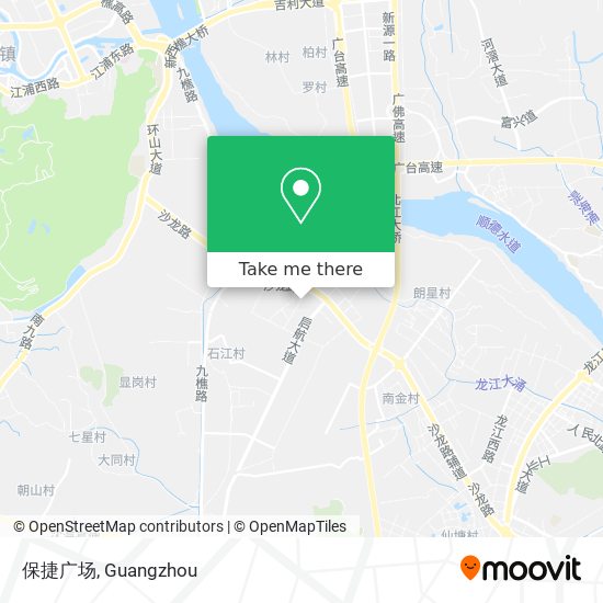 保捷广场 map