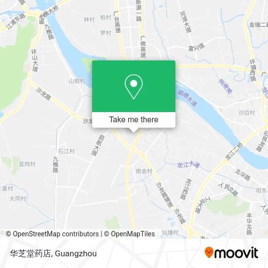 华芝堂药店 map