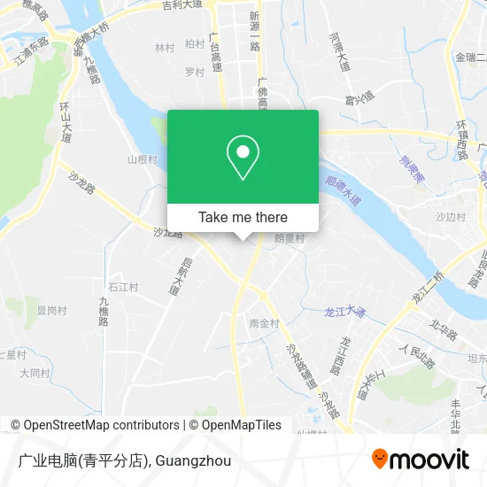 广业电脑(青平分店) map