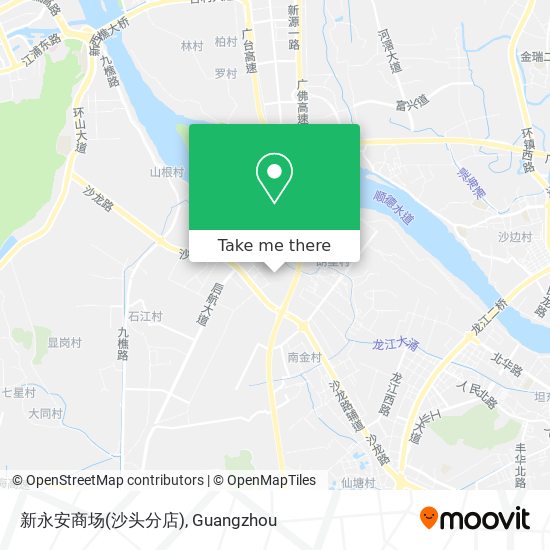 新永安商场(沙头分店) map